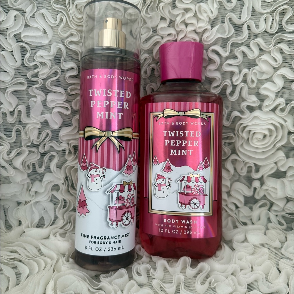 BNWT! BBW Twisted Peppermint and Body Wash💝
